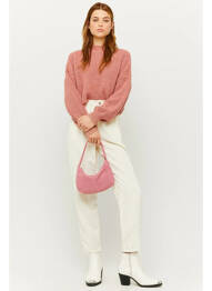 Pantalon large beige TALLY WEIJL femme