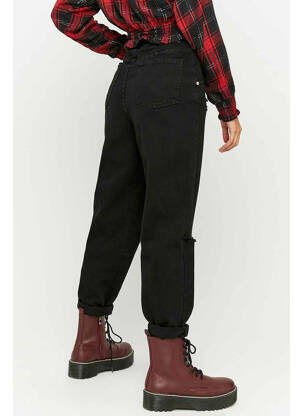 Jean coupe mom noir TALLY WEIJL femme