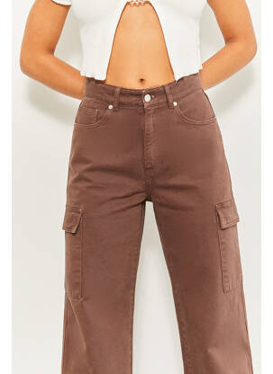 Pantalon cargo marron TALLY WEIJL femme