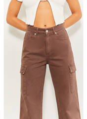 Pantalon cargo marron TALLY WEIJL pour femme seconde vue