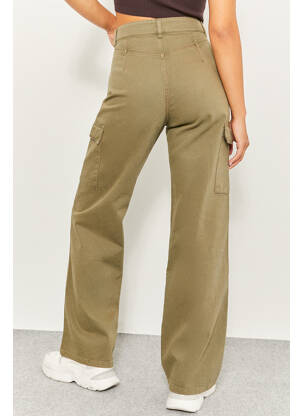 Pantalon cargo vert TALLY WEIJL femme
