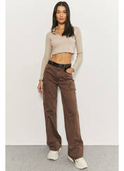 Pantalon cargo marron TALLY WEIJL pour femme seconde vue