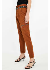 Pantalon 7/8 marron TALLY WEIJL pour femme seconde vue