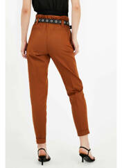 Pantalon 7/8 marron TALLY WEIJL pour femme seconde vue