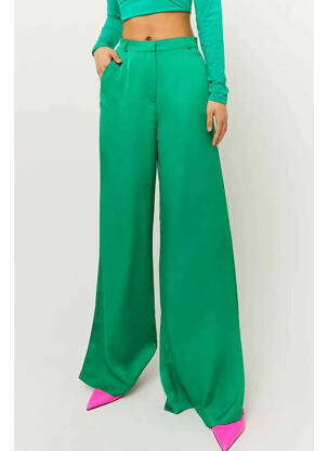 Pantalon flare vert TALLY WEIJL femme