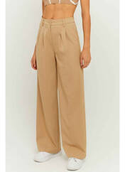 Pantalon droit beige TALLY WEIJL pour femme seconde vue