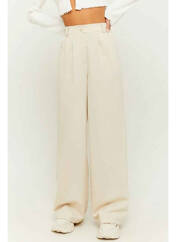 Pantalon droit beige TALLY WEIJL pour femme seconde vue