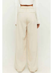 Pantalon droit beige TALLY WEIJL pour femme seconde vue