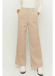 Pantalon flare beige TALLY WEIJL pour femme seconde vue