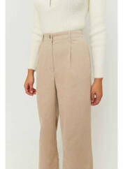 Pantalon flare beige TALLY WEIJL pour femme seconde vue