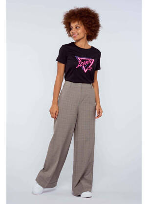Pantalon flare gris TALLY WEIJL pour femme