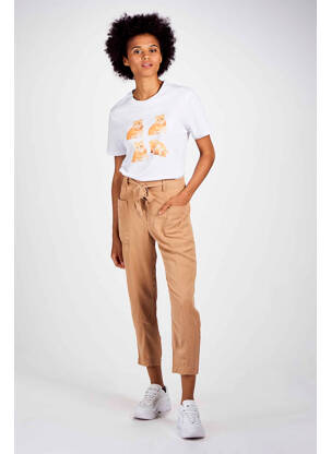 Pantalon 7/8 beige TALLY WEIJL femme
