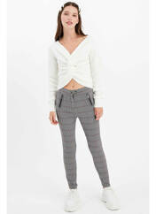 Pantalon slim noir TALLY WEIJL pour femme seconde vue
