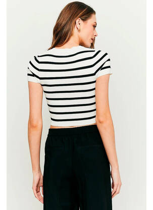 T-shirt noir TALLY WEIJL femme