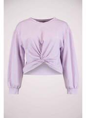 Sweat-shirt violet HAILYS pour femme seconde vue