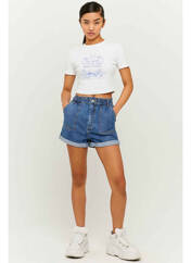 Short bleu TALLY WEIJL pour femme seconde vue