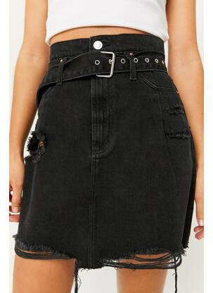 Jupe courte noir TALLY WEIJL femme
