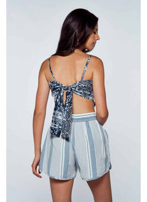 Crop top bleu TALLY WEIJL femme
