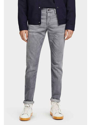 Jeans coupe slim gris SCOTCH & SODA homme
