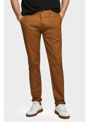 Pantalon chino marron SCOTCH & SODA pour homme seconde vue