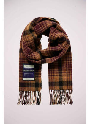 Echarpe marron SCOTCH & SODA homme