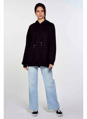Sweat-shirt à capuche noir TALLY WEIJL pour femme seconde vue