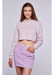 Sweat-shirt à capuche violet TALLY WEIJL femme