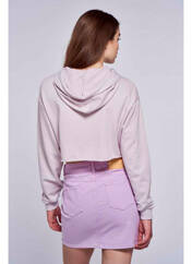 Sweat-shirt à capuche violet TALLY WEIJL pour femme seconde vue