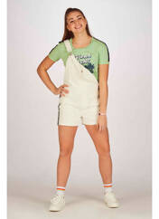 T-shirt vert STIEN EDLUND pour femme seconde vue
