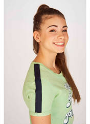 T-shirt vert STIEN EDLUND pour femme seconde vue