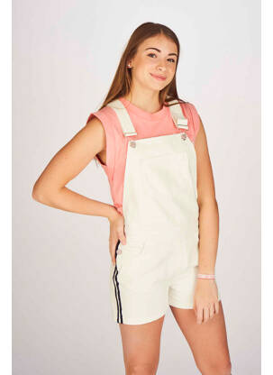 Combishort blanc STIEN EDLUND femme