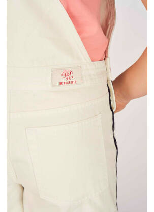 Combishort blanc STIEN EDLUND femme
