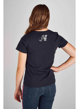 T-shirt bleu STIEN EDLUND femme
