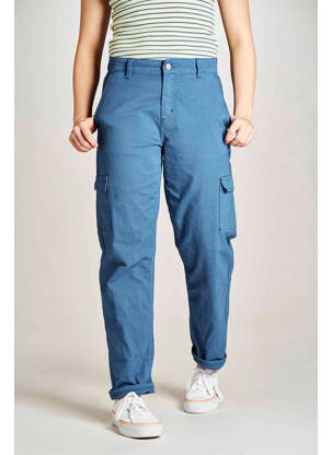 Pantalon cargo bleu STIEN EDLUND femme