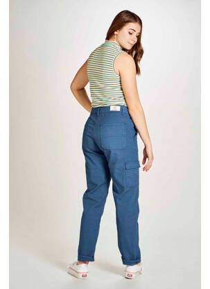 Pantalon cargo bleu STIEN EDLUND femme