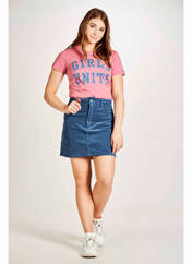 T-shirt rose STIEN EDLUND pour femme seconde vue
