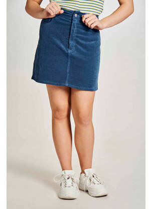 Jupe courte bleu STIEN EDLUND femme