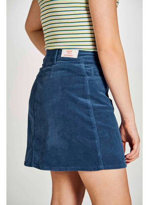 Jupe courte bleu STIEN EDLUND femme