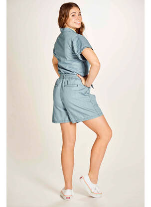 Combishort bleu STIEN EDLUND femme
