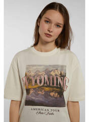 T-shirt blanc TALLY WEIJL pour femme seconde vue
