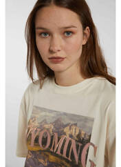 T-shirt blanc TALLY WEIJL pour femme seconde vue