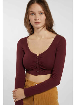 T-shirt rouge TALLY WEIJL femme