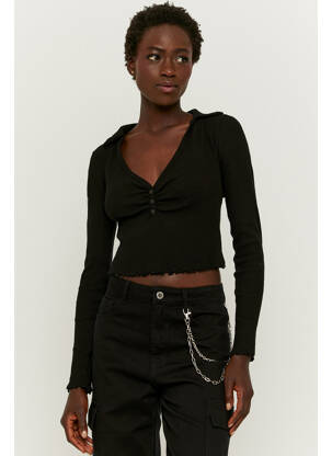 Polo noir TALLY WEIJL femme