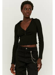 Polo noir TALLY WEIJL femme