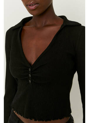 Polo noir TALLY WEIJL femme