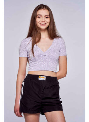 T-shirt violet TALLY WEIJL femme
