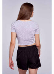 T-shirt violet TALLY WEIJL pour femme seconde vue
