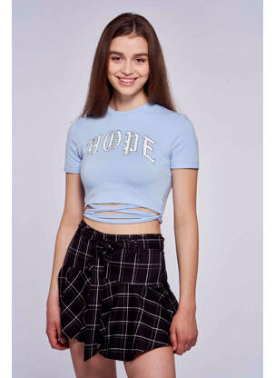 T-shirt bleu TALLY WEIJL femme
