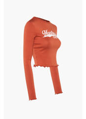 T-shirt marron TALLY WEIJL pour femme seconde vue