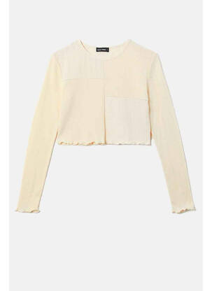 T-shirt beige TALLY WEIJL femme